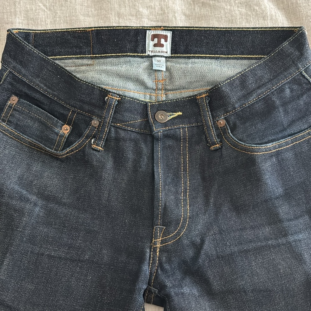 Tellason Selvedge Jeans Slim Straight